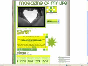 Magazine of my life - Get layout code