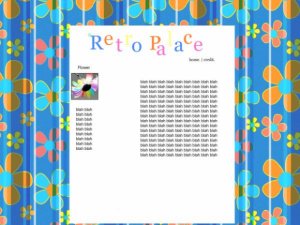 Retro Palace - Get layout code