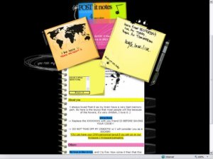 Post-it - Get layout code