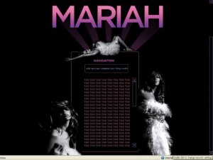 Mariah Carey - Myspace Layouts