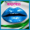 expression in blue