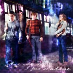 Harry Potter trio