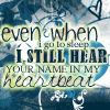 i still hear your name