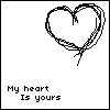 my heart is yours~