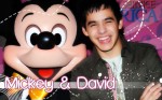 Mickey Mouse & David Archuleta