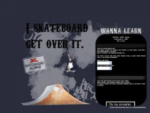 Skateboarding DIV