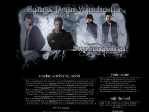 Sam & Dean Winchester - Supernatural
