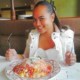 Me eatting.... pasta!!