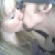 Me n my boyfriend kissing