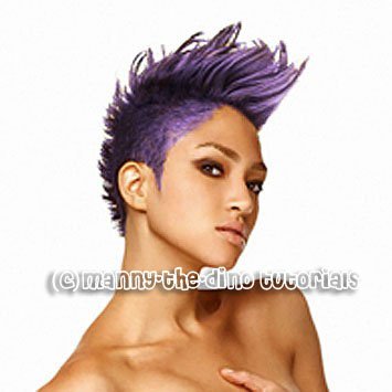 Change Your Hair Color - Photoshop Tutorials - CreateBlog